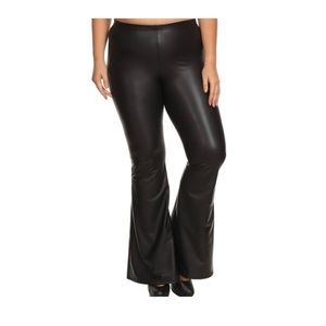 Patent Leather Bell Bottoms